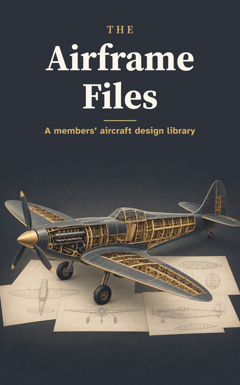 The cover of The Airframe Files